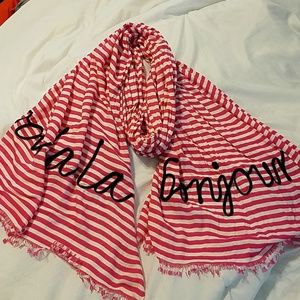Kate Spade ooh la la, bonjour scarf